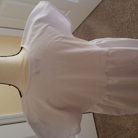 NWOT White Dress - Picture 6 of 9